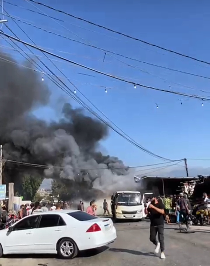 شهيدان و3 جرحى في حصيلة أولية للغارة على السيارة في العيرونية
