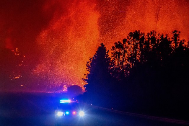حريق في سهل مرجعيون بعد رشقات نارية معادية