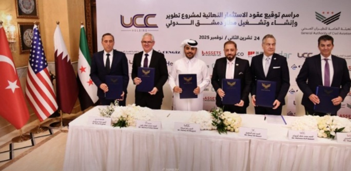 شركات قطرية وتركية وأميركية تشارك في أكبر استثمار جوي داخل سوريا