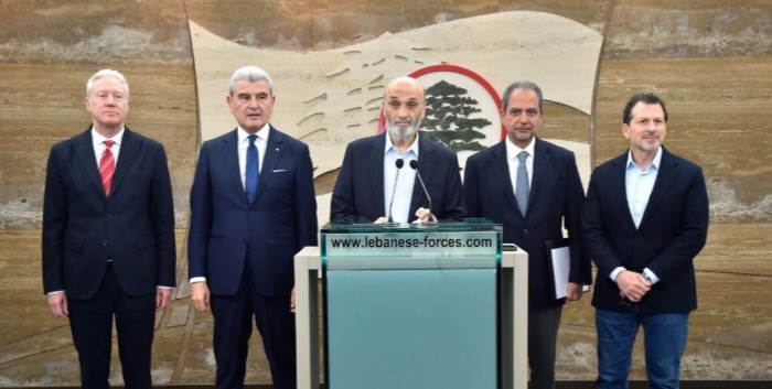 وزراء “القوات” يشددون على ضرورة وضوح المنهجية في التعامل مع السلاح غير الشرعي